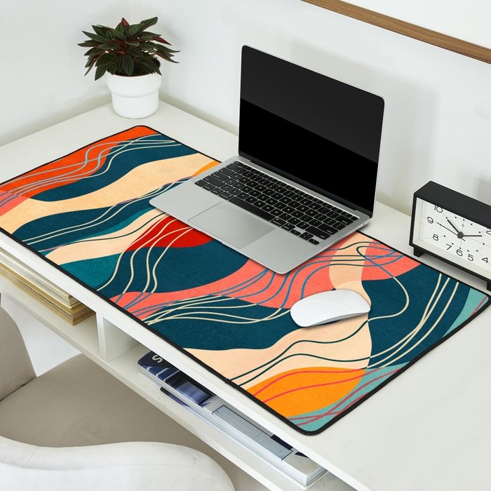 Smoke and ash Desk Mat Gallery Image 2