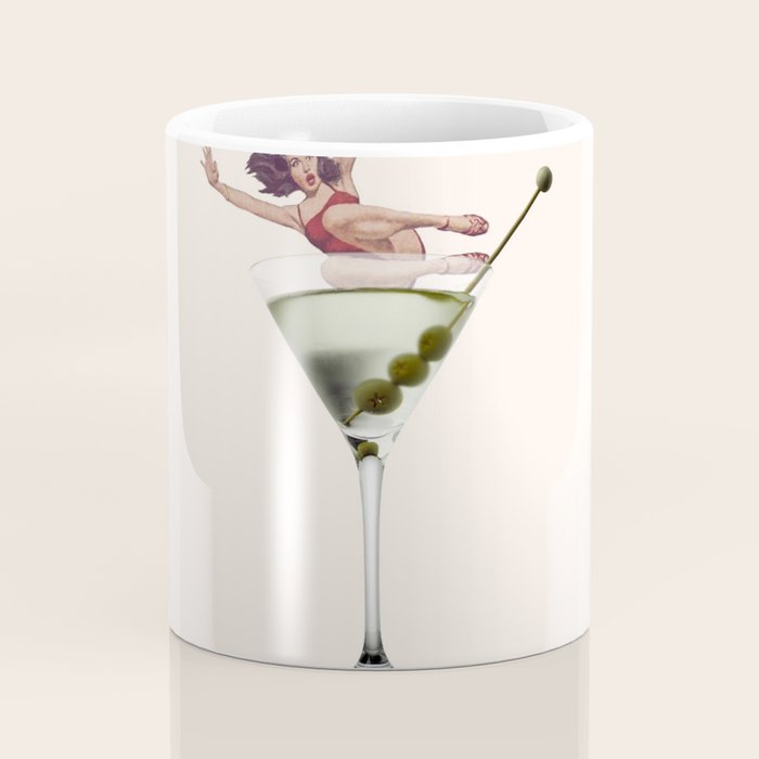 dirty martini 2 peach Coffee Mug Gallery Image 4