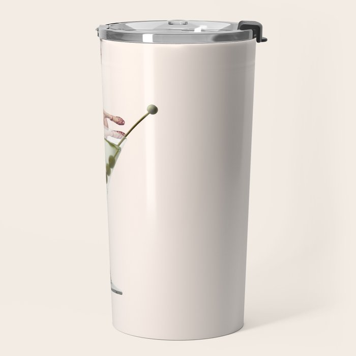 dirty martini 2 peach Travel Mug Gallery Image 2