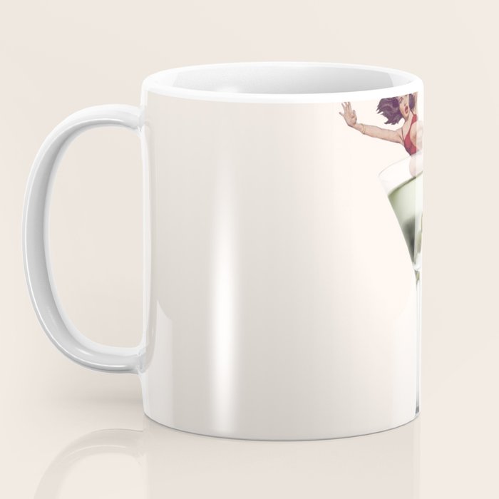 dirty martini 2 peach Coffee Mug Gallery Image 3