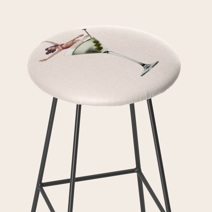 dirty martini 2 peach Stool Gallery Image 2