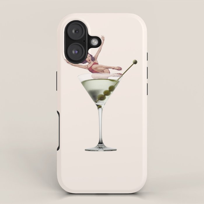 dirty martini 2 peach iPhone Case Gallery Image 1
