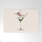 dirty martini 2 peach Welcome Mat Gallery Image 1