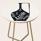 Minimal Abstract Art Vase 21 Side Table Gallery Image 2