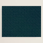 color trend petrol dark blue plain Jigsaw Puzzle Gallery Image 1