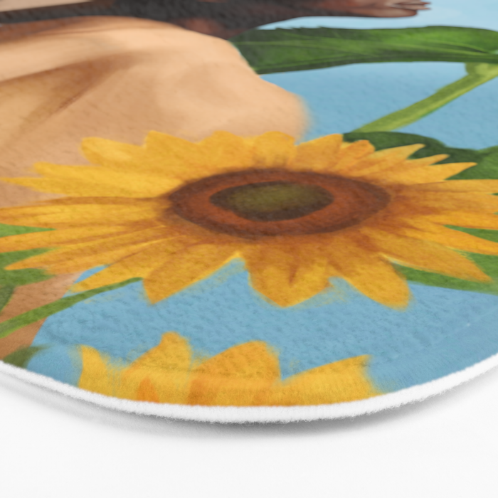 Golden Reflections Bath Mat Gallery Image 3