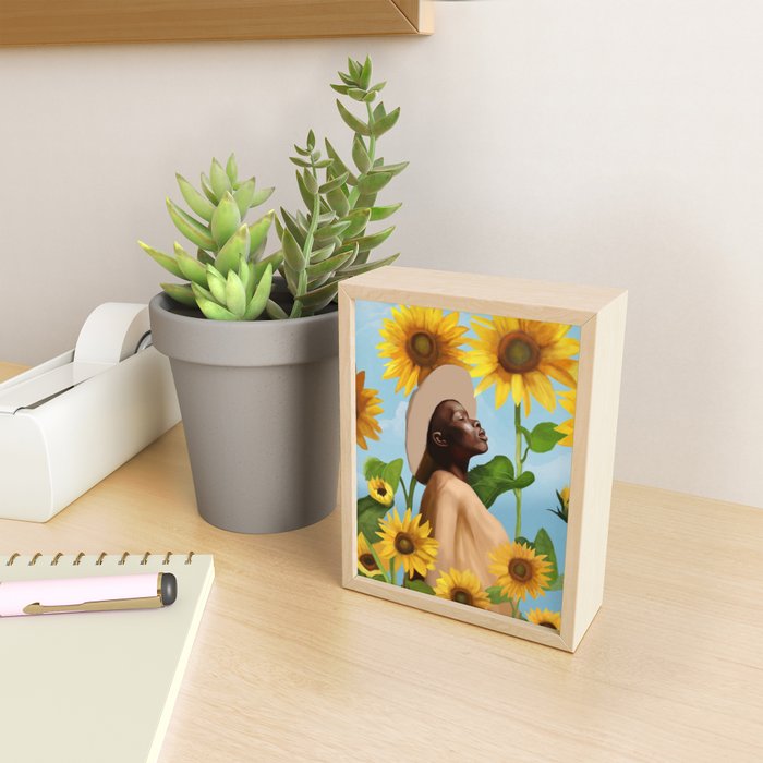 Golden Reflections Mini Art Print Gallery Image 2