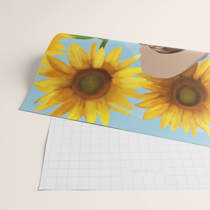 Golden Reflections Wrapping Paper Gallery Image 2