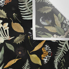Moths Mystical Woodland D Wall Tapestry Gallery Image 3