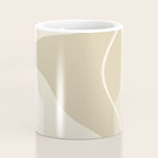 Neutral Shapes #1 Coffee Mug Gallery Image 4