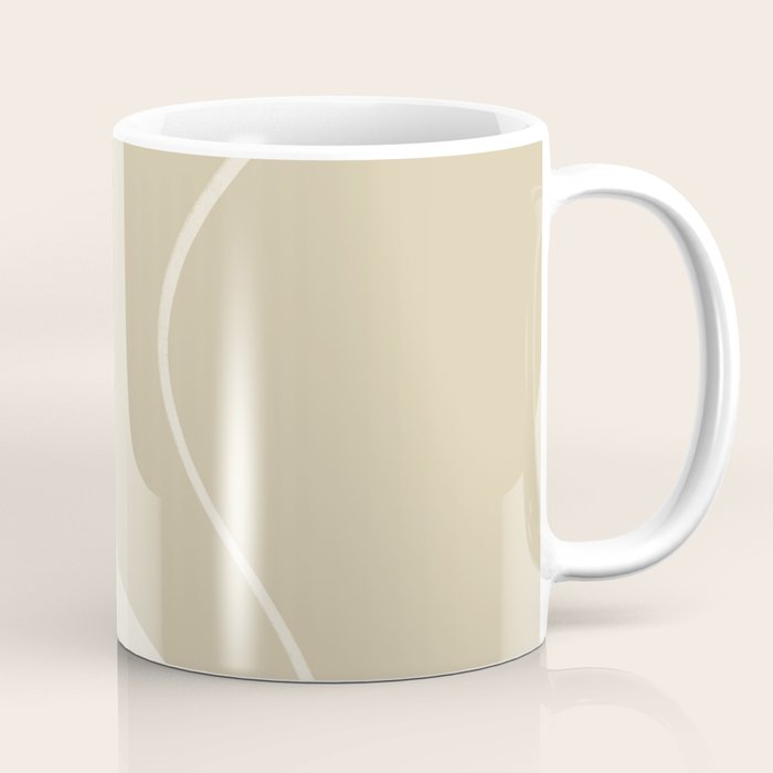 Neutral Shapes #1 Coffee Mug Gallery Image 1