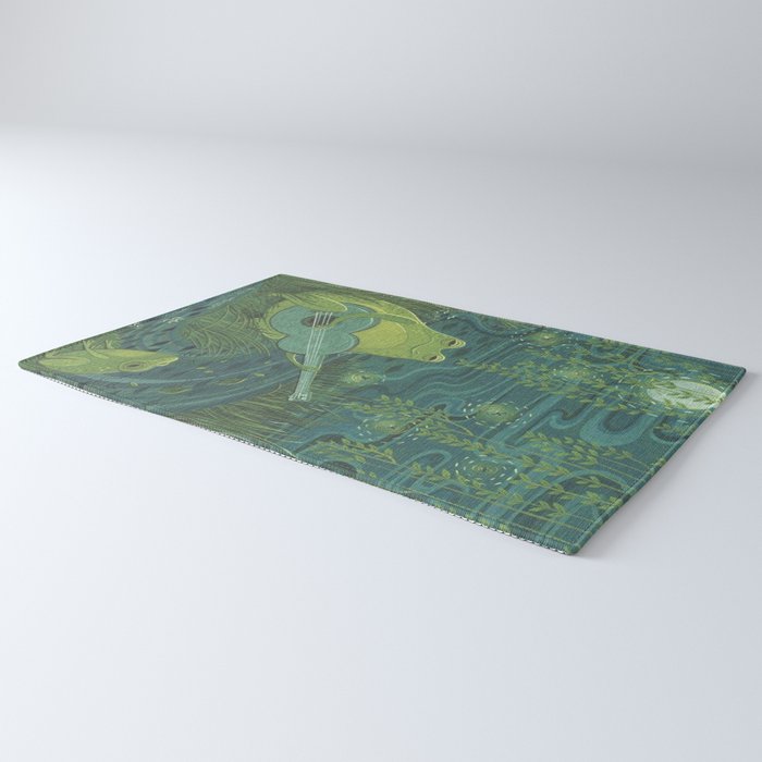 Serenade Of A Frog Rug Gallery Image 3