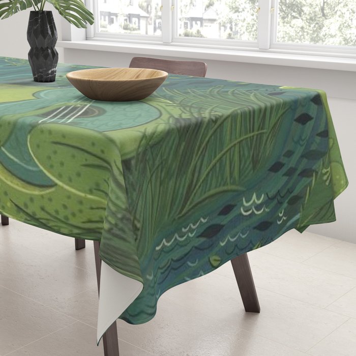 Serenade Of A Frog Tablecloth Gallery Image 3