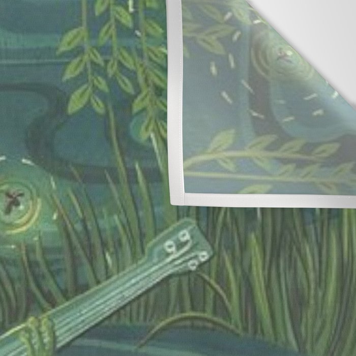 Serenade Of A Frog Wall Tapestry Gallery Image 3