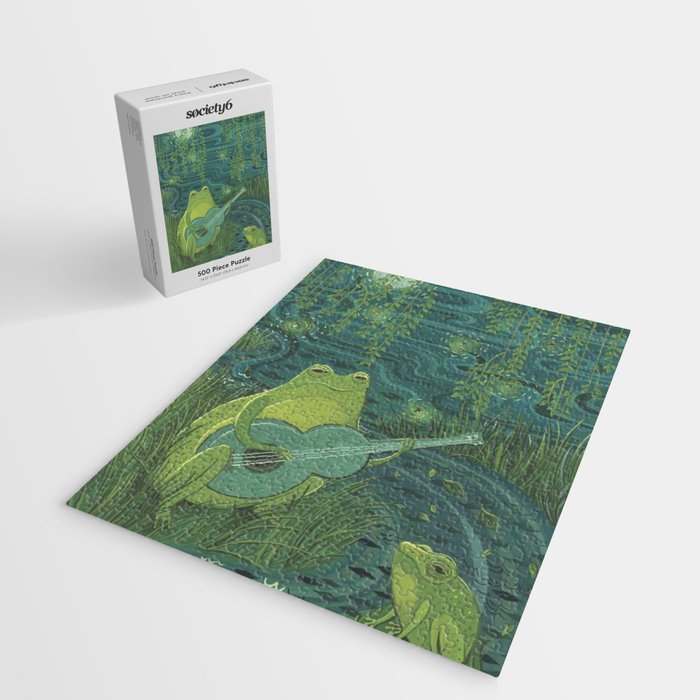 Serenade Of A Frog Jigsaw Puzzle Gallery Image 2