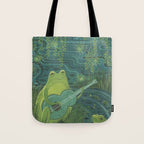 Serenade Of A Frog Tote Bag Gallery Image 1