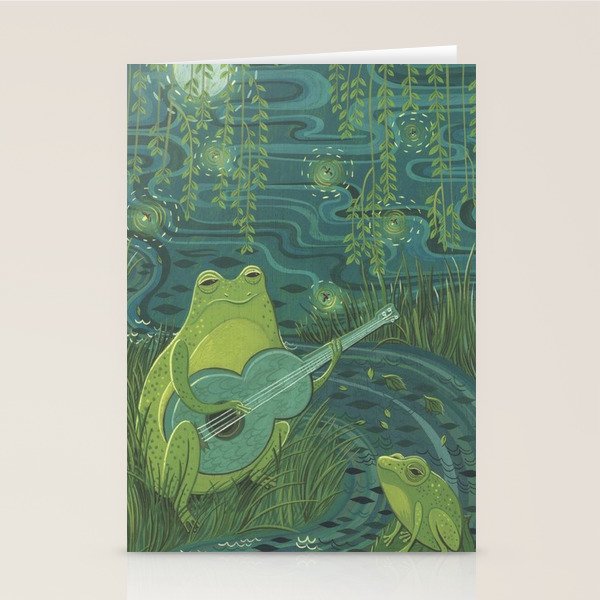 Serenade Of A Frog Stationery Card Gallery Image 2