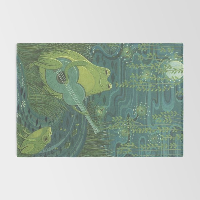 Serenade Of A Frog Rug Gallery Image 2