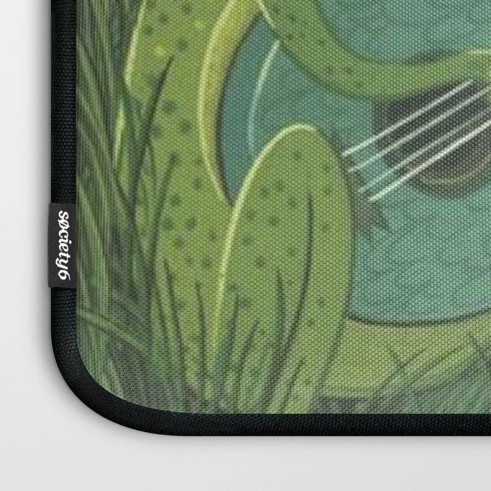Serenade Of A Frog Laptop Sleeve Gallery Image 3