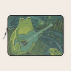 Serenade Of A Frog Laptop Sleeve Gallery Image 1