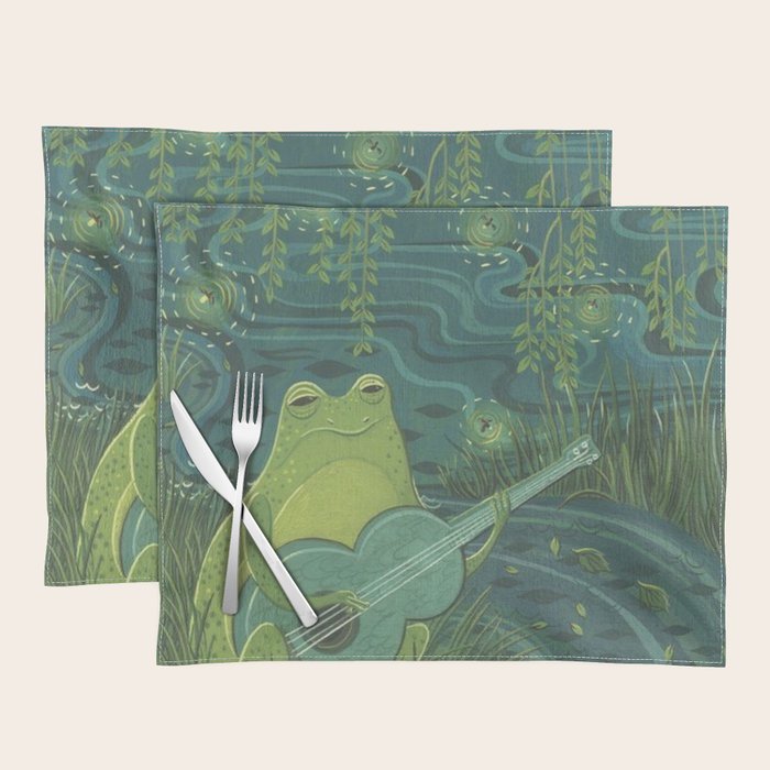 Serenade Of A Frog Placemat Gallery Image 1
