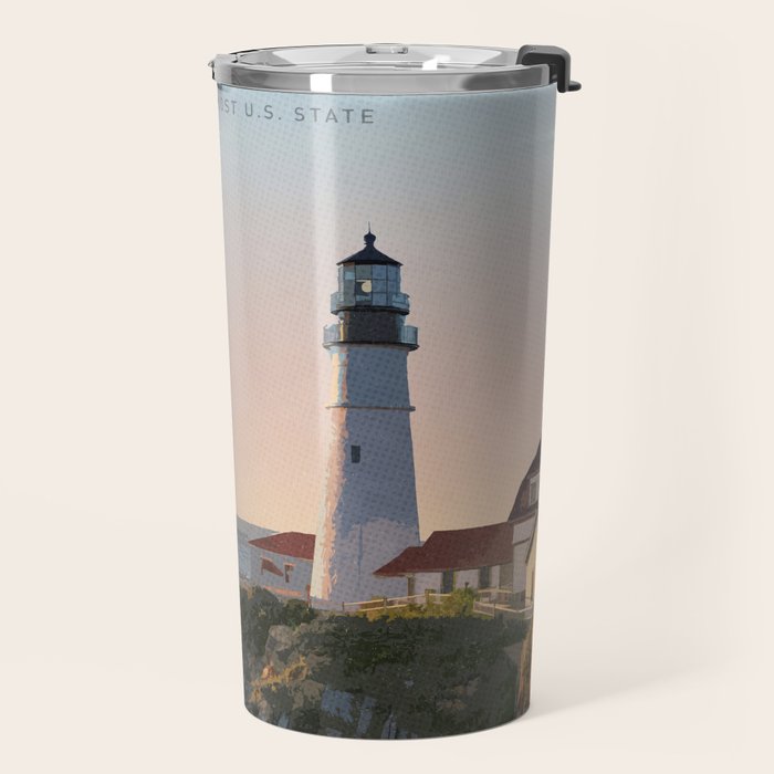 Visit Maine Travel Mug Gallery Image 2