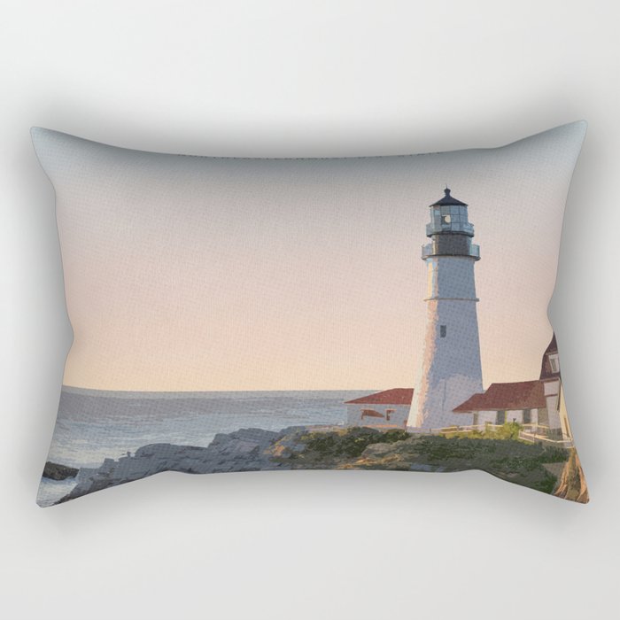 Visit Maine Rectangular Pillow Gallery Image 2