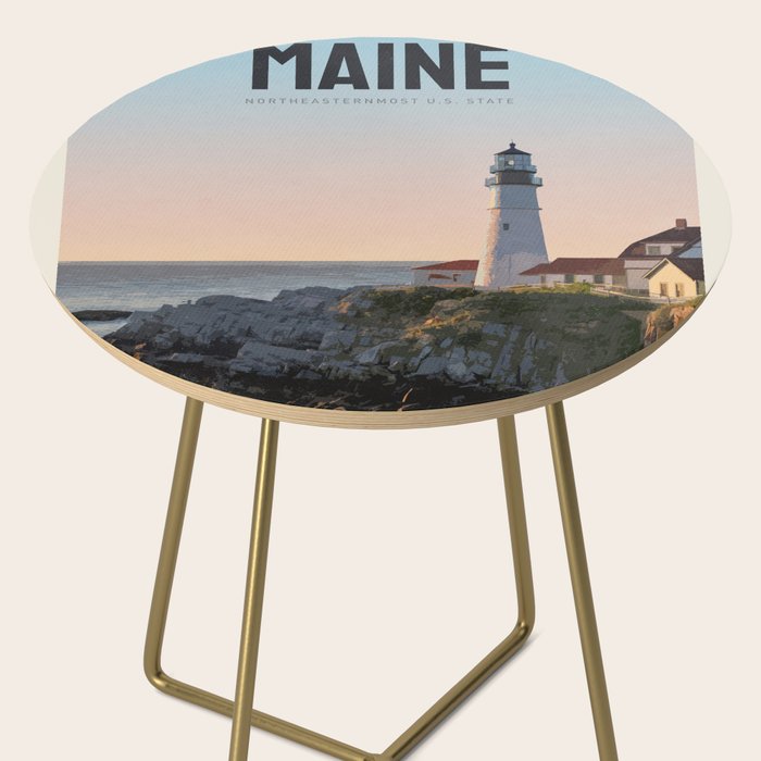 Visit Maine Side Table Gallery Image 2