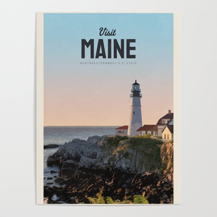 Visit Maine Poster Gallery Image 4