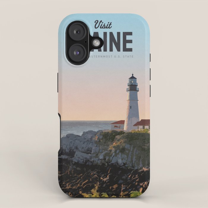 Visit Maine iPhone Case Gallery Image 1