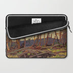 Tom Thomson Burnt Country, Evening 1914 Canadian Landscape Artist Laptop Sleeve Gallery Image 2