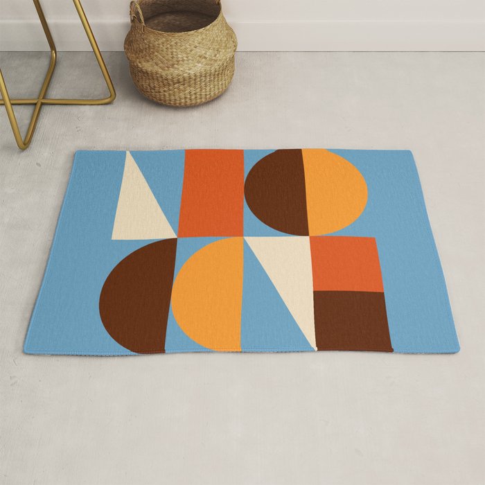 Mid Century 40B Rug Gallery Image 1