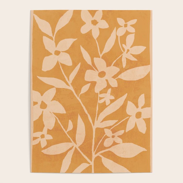 Abstract Minimal Flowers 14 Poster Gallery Image 4