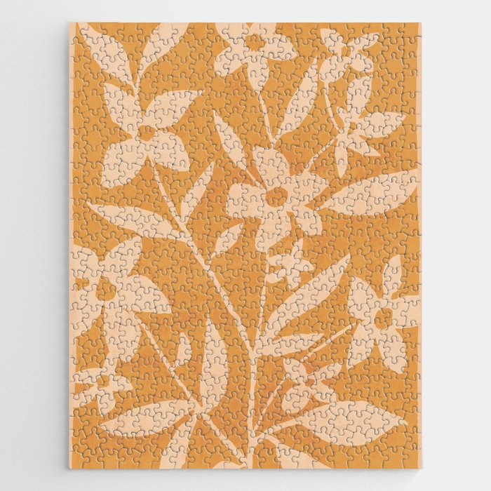 Abstract Minimal Flowers 14 Jigsaw Puzzle Gallery Image 1