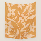 Abstract Minimal Flowers 14 Wall Tapestry Gallery Image 4