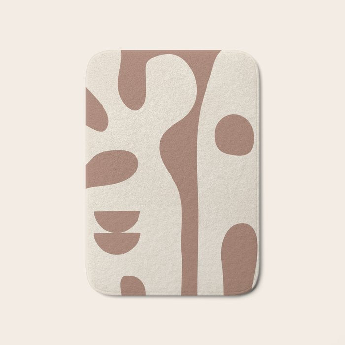 Mocha Movement 2 Bath Mat Gallery Image 1