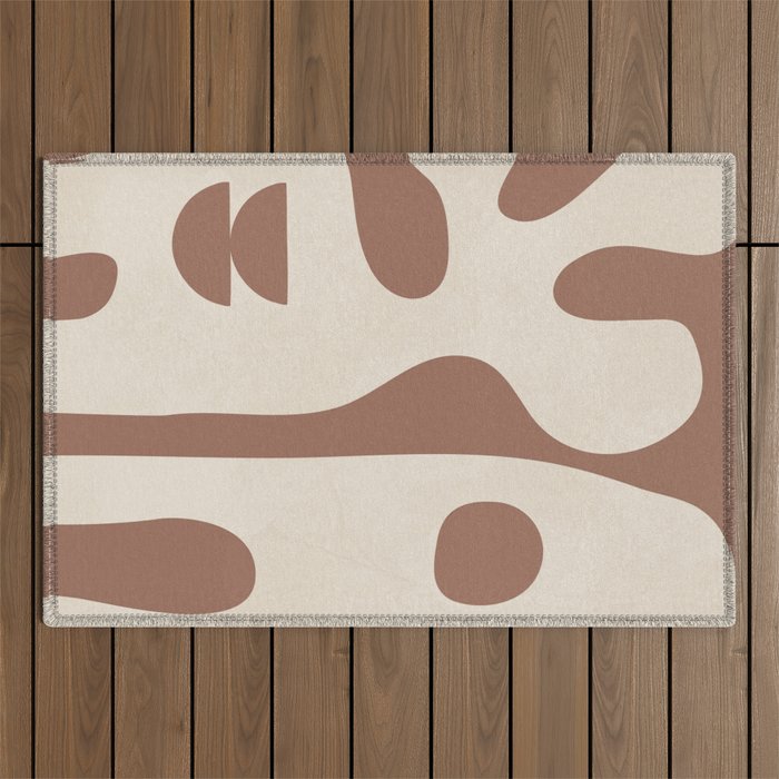Mocha Movement 2 Outdoor Rug Gallery Image 1