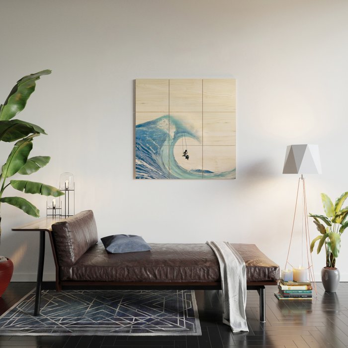 The Great Wave Wood Wall Art Gallery Image 2