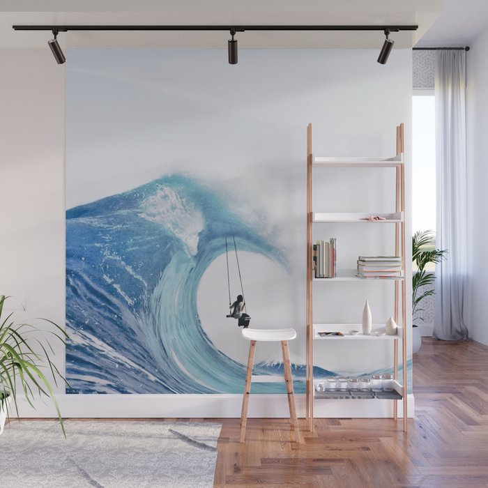 The Great Wave Wall Mural Gallery Image 1