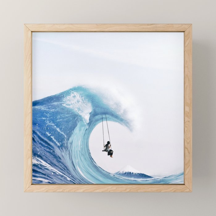 The Great Wave Mini Art Print Gallery Image 1