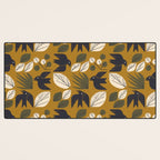 Birds and Leaves Grid Desk Mat Gallery Image 3