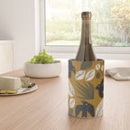 Birds and Leaves Grid Wine Chiller Gallery Image 4