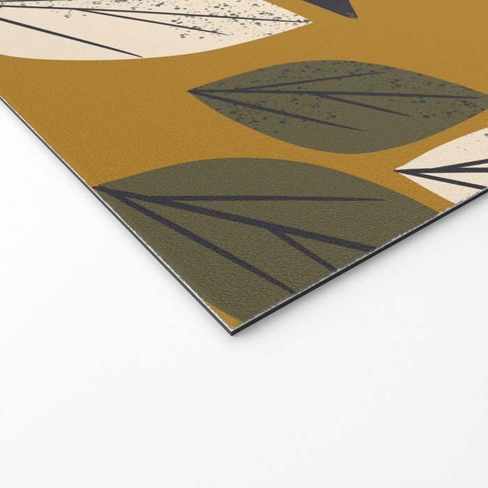 Birds and Leaves Grid Welcome Mat Gallery Image 2