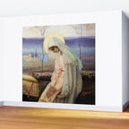 âThe Virgin Maryâ by Mikhail Nesterov Wall Mural Gallery Image 2