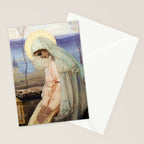 âThe Virgin Maryâ by Mikhail Nesterov Stationery Card Gallery Image 2