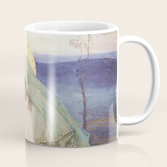 âThe Virgin Maryâ by Mikhail Nesterov Coffee Mug Gallery Image 1