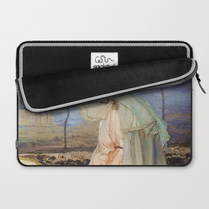 âThe Virgin Maryâ by Mikhail Nesterov Laptop Sleeve Gallery Image 2