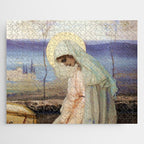 âThe Virgin Maryâ by Mikhail Nesterov Jigsaw Puzzle Gallery Image 1