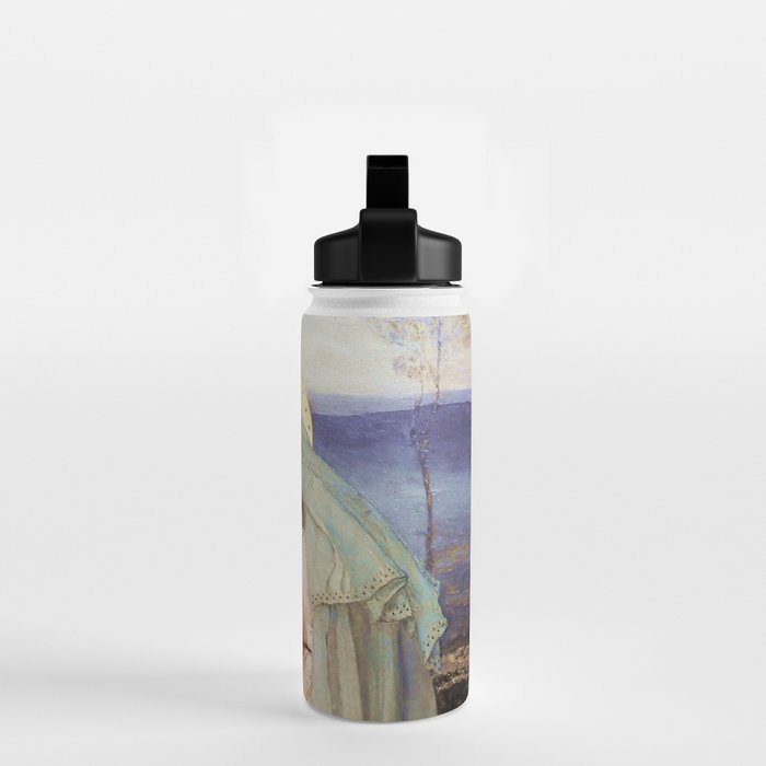 âThe Virgin Maryâ by Mikhail Nesterov Water Bottle Gallery Image 2
