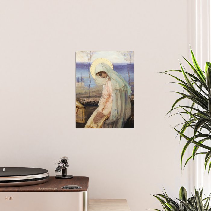 âThe Virgin Maryâ by Mikhail Nesterov Poster Gallery Image 2
